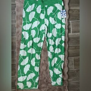 Women's High Waisted Ginkgo Green Sweaterknit Flare Pants - DVF for Target